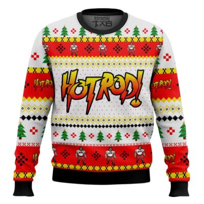Hot Rop Roddy Piper WWE Ugly Christmas Sweater