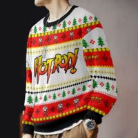 Hooktab Hot Rop Roddy Piper WWE Ugly Christmas Sweater