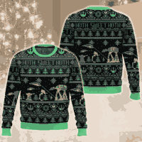 Hooktab Hoth Sweet Hoth Star Wars Ugly Christmas Sweater