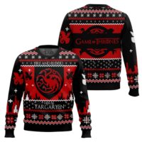 Hooktab House Targaryen Game Of Thrones Ugly Christmas Sweater