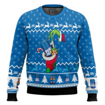 How the Grinch Stole Bud Light Ugly Christmas Sweater