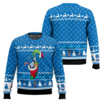 Hooktab How the Grinch Stole Bud Light Ugly Christmas Sweater