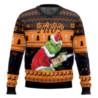 Hooktab How The Grinch Stole Tito's Vodka Ugly Christmas Sweater