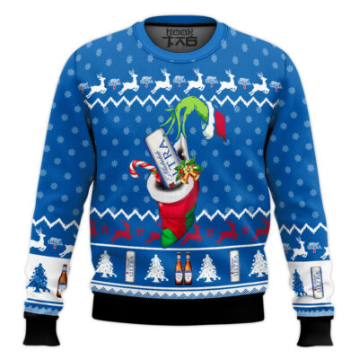 How The Grinch That Stole Michelob Ultra Ugly Christmas Sweater