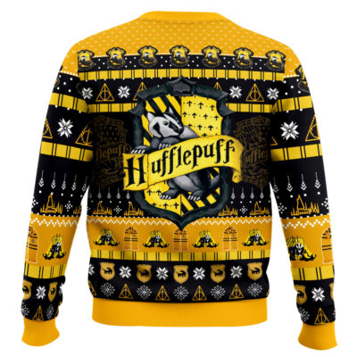 Hooktab Hufflepuff Merry Christmas Ya Filthy Muggle Sweater