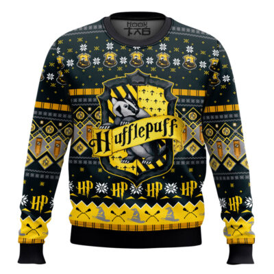 Huflepuff Ugly Christmas Sweater