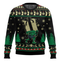 Hooktab Hulk Smash Gift Ugly Christmas Sweater
