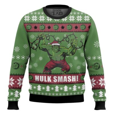 Hulk Smash! Ugly Christmas Sweater