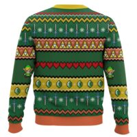 Hooktab Hylian Crest Zelda Ugly Christmas Sweater