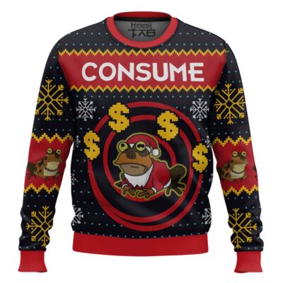 Hypnotoad Consume Futurama Ugly Christmas Sweater