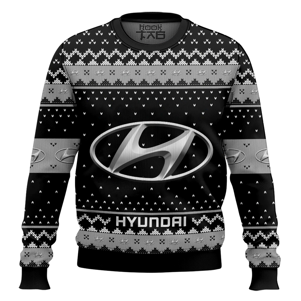 Hooktab Hyundai Ugly Christmas Sweater Hooktab Hyundai Ugly Christmas Sweater