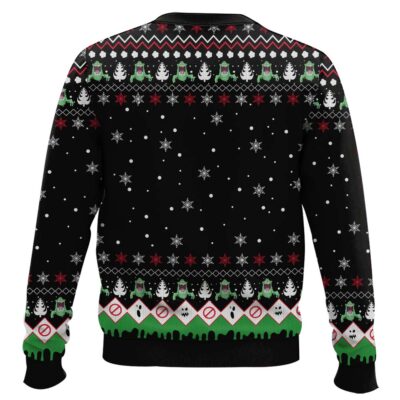 Hooktab I Ain’t Afraid Of No Ghost Ghostbusters Ugly Christmas Sweater