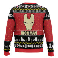 Hooktab I Am Iron Man Ugly Christmas Sweater