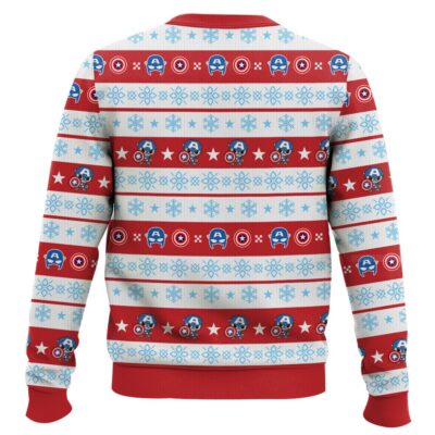 Hooktab I Can Do This All Day Captain America Ugly Christmas Sweater