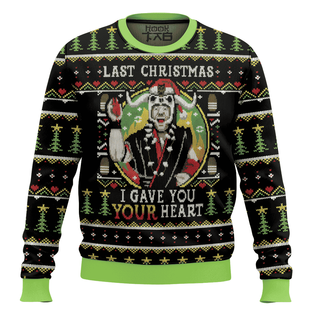 Hooktab I Gave You Your Heart Indiana Jones Ugly Christmas Sweater Hooktab I Gave You Your Heart Indiana Jones Ugly Christmas Sweater