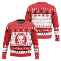 Hooktab I Love Titties And Fireball Whiskey Ugly Christmas Sweater