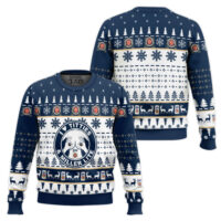Hooktab I Love Titties And Miller Lite Ugly Christmas Sweater