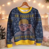 Hooktab I Shot My Eye Out A Christmas Story Ugly Christmas Sweater