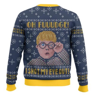 Hooktab I Shot My Eye Out A Christmas Story Ugly Christmas Sweater