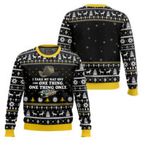 Hooktab I Take My Hat Off For One Thing Smokey And The Bandit Ugly Christmas Sweater