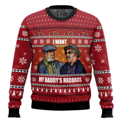 I Want My Daddy's Records Sanford And Son Ugly Christmas Sweater
