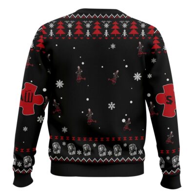 Hooktab I Want To Play A Game Saw Ugly Christmas Sweater
