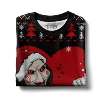 Hooktab I Want To Play A Game Saw Ugly Christmas Sweater