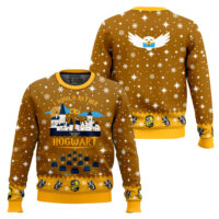Hooktab  I Would Rather Be At Hogwart Hufflepuff Sweater