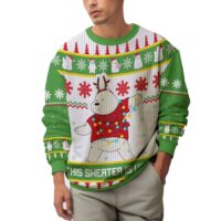 Hooktab Ice Bear This Sweater Is Ugly We Bare Bear Ugly Christmas Sweater