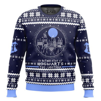 I'd Rather Stay At Hogwart This Christmas Ugly Sweater