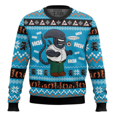 If Peter X Xeno Alien Ugly Christmas Sweater