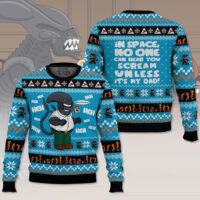 Hooktab If Peter X Xeno Alien Ugly Christmas Sweater
