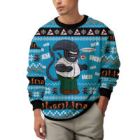 Hooktab If Peter X Xeno Alien Ugly Christmas Sweater