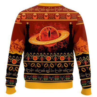 Hooktab I’ll Be Back The Lord Of The Ring Ugly Christmas Sweater