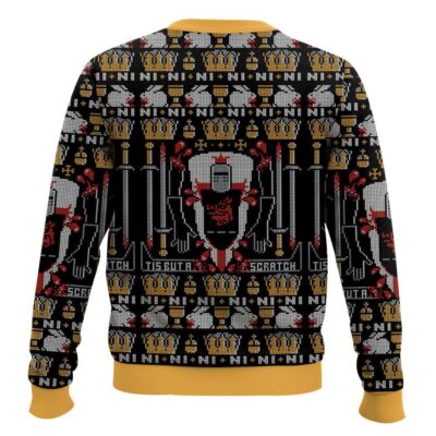 Hooktab I’ll Bite Ya Legs Monty Python And The Holy Grail Ugly Christmas Sweater