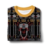 Hooktab I'll Bite Ya Legs Monty Python And The Holy Grail Ugly Christmas Sweater