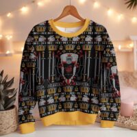 Hooktab I'll Bite Ya Legs Monty Python And The Holy Grail Ugly Christmas Sweater