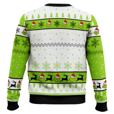 Hooktab I’m 100% Grinch Ugly Christmas Sweater