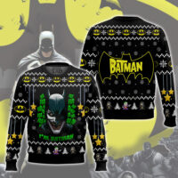 Hooktab I'm Batman Ugly Christmas Sweater