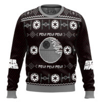 Hooktab Imperial Pew Pew Pew Star Wars Ugly Christmas Sweater