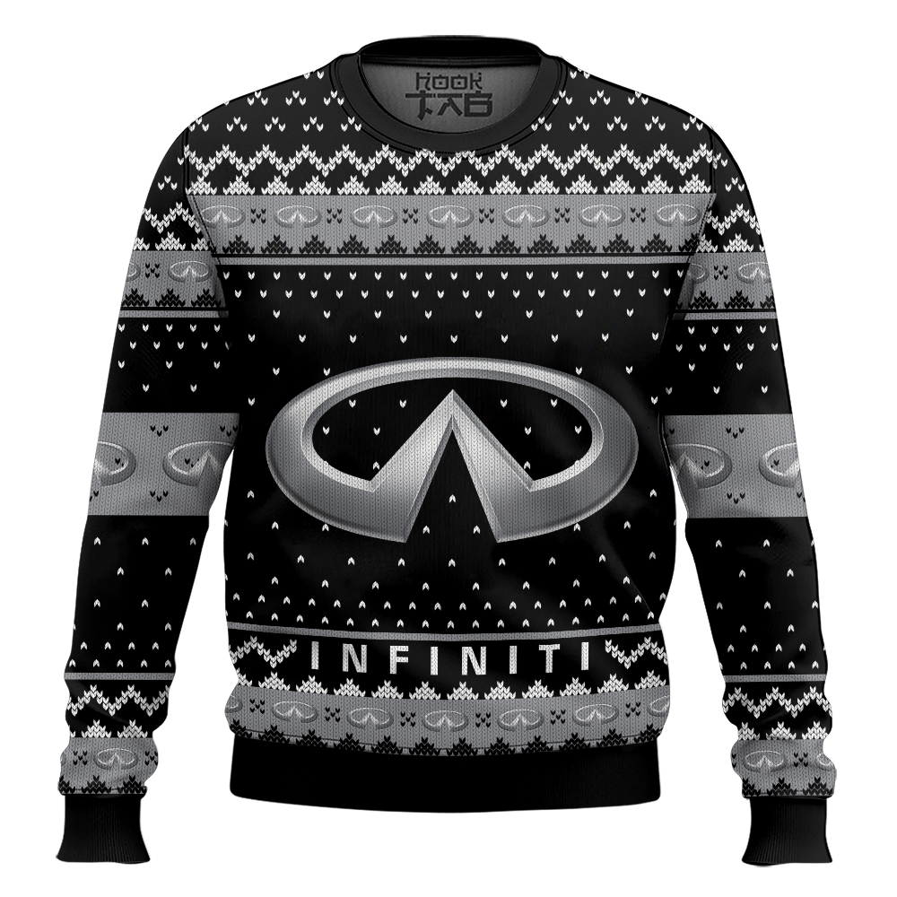 Hooktab Infiniti Ugly Christmas Sweater Hooktab Infiniti Ugly Christmas Sweater