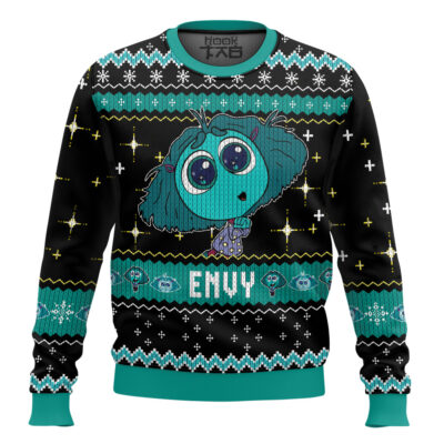 Inside Out Envy Ugly Christmas Sweater