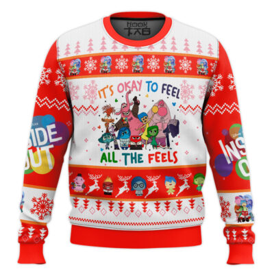 Inside Out Ugly Christmas Sweater