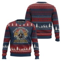 Hooktab It Is Not Christmas Until Hans Gruber Falls Die Hard Ugly Christmas Sweater