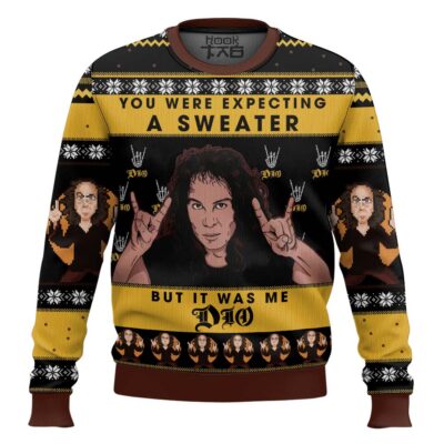 It Was Me Dio Ronnie James Dio Ugly Christmas Sweater