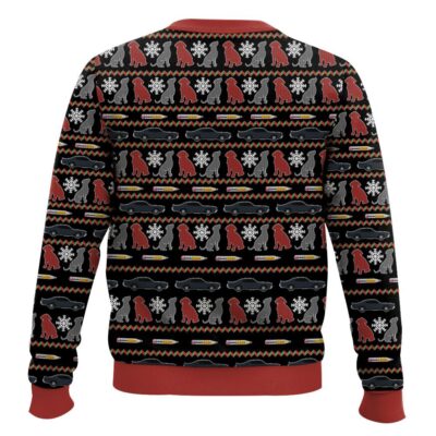 Hooktab It’s Beginning To Look A Lot Like Wickmas John Wick Ugly Christmas Sweater
