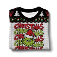Hooktab I'ts Me The Grinch Ugly Christmas Sweater
