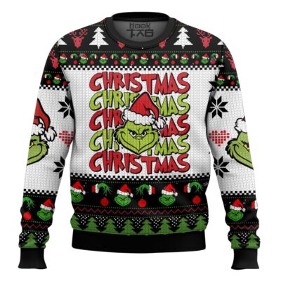 I'ts Me The Grinch Ugly Christmas Sweater
