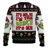 Hooktab I'ts Me The Grinch Ugly Christmas Sweater
