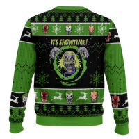 Hooktab I'ts Showtime Beetlejuice Ugly Christmas Sweater